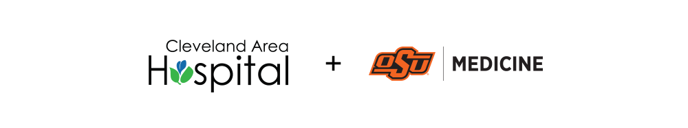 Cleveland Area Hospital + OSU Medicine logos.