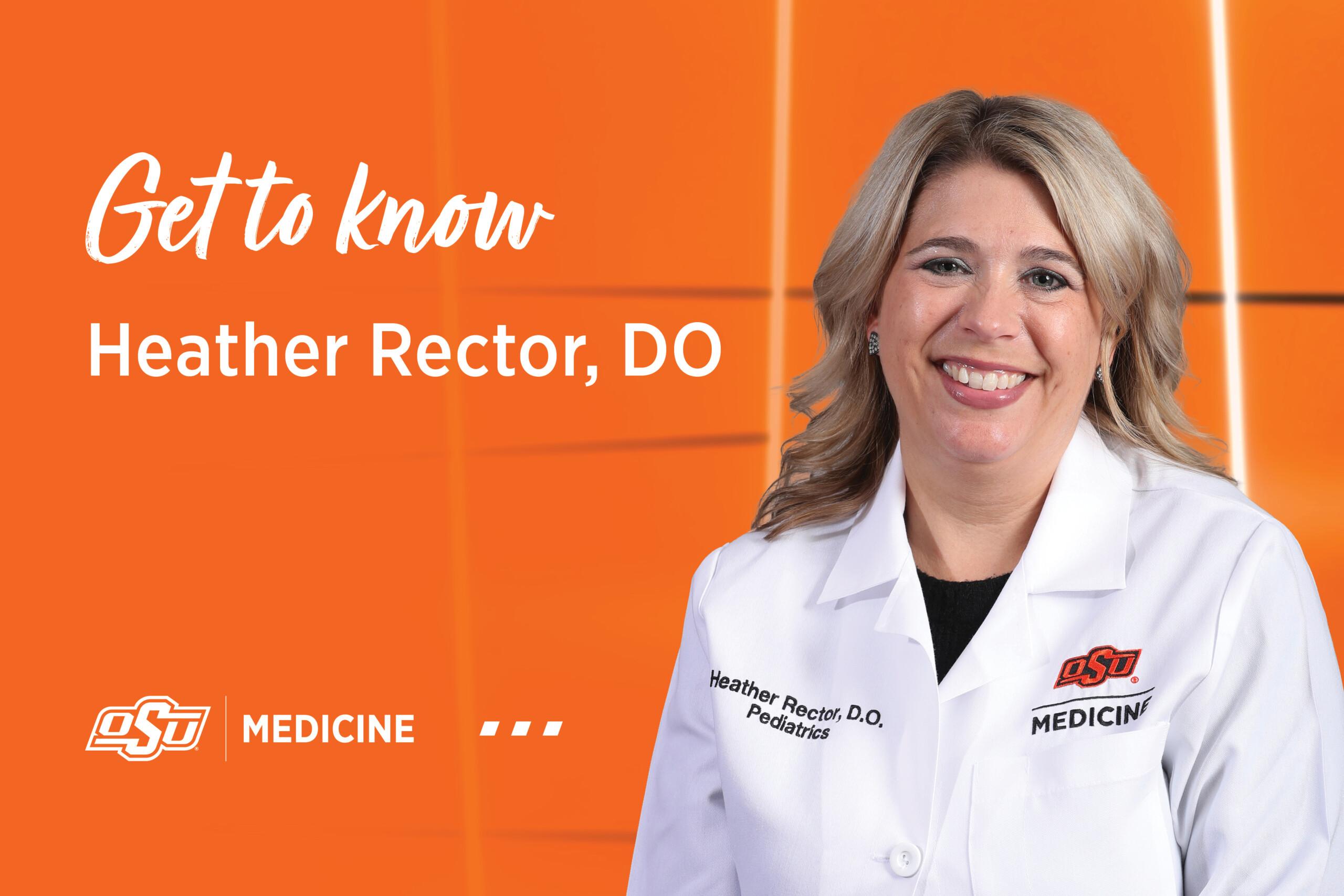 Portrait of Heather Rector, DO