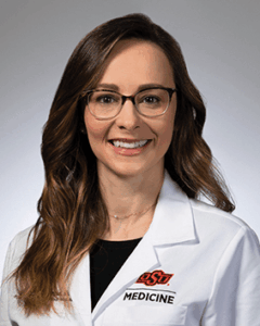 Portrait of Alessandra Gearhart, MD Alessandra Gearhart, MD.