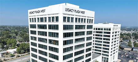Legacy Plaza exterior.