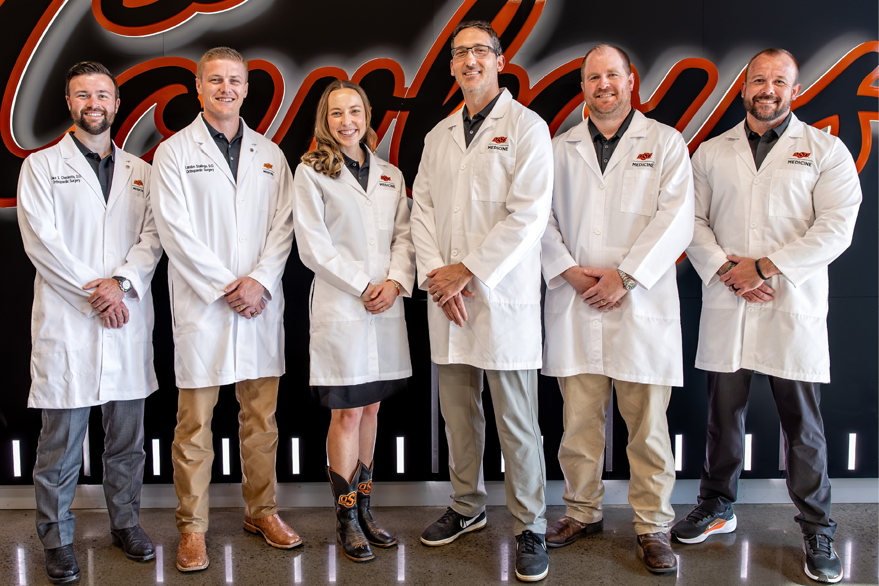 Official sports medicine providers.